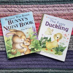 "Bunny's Noisy Book" & "The Fuzzy Duckling" (VGUC) (Margaret Wise Brown)